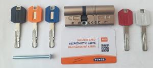 Цилиндровый механизм TOKOZ PRO 400 ключ/ключ (корпус из закаленной стали)