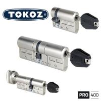 Цилиндровый механизм TOKOZ PRO 400 ключ/ключ (корпус из закаленной стали)