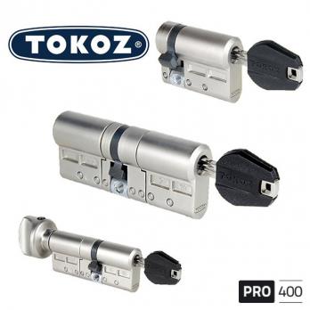 Цилиндровый механизм TOKOZ PRO 400 полуцилиндр (корпус из закаленной стали)