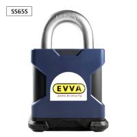 Навесной замок EVVA-SQUIRE SS65S цилиндр EVVA 3KS (5 ключей)